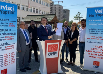 'Türkiye tarihinde ilk kez oldu' diyen CHP'li Akdoğan: 1 yılda 3 bin 870 TL servis ücreti 8 bin 134 TL olmuş olacak