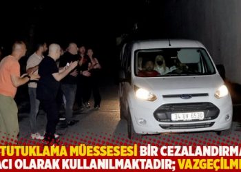 "Tutuklama m&uuml;essesesi bir cezalandırma aracı olarak kullanılmaktadır; vazge&ccedil;ilmeli"