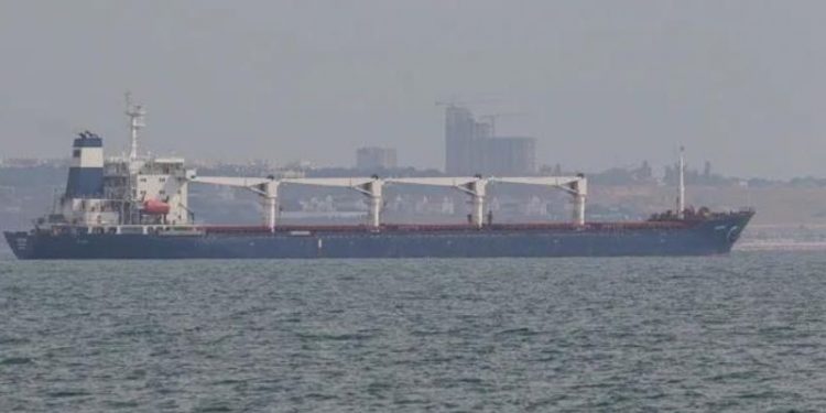 Ukrayna'dan yola çıkan ilk tahıl gemisi İstanbul Boğazı'na ulaştı