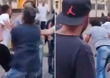 Ünlü İtalyan futbolcu Berardi taraftara tekme tokat saldırdı!