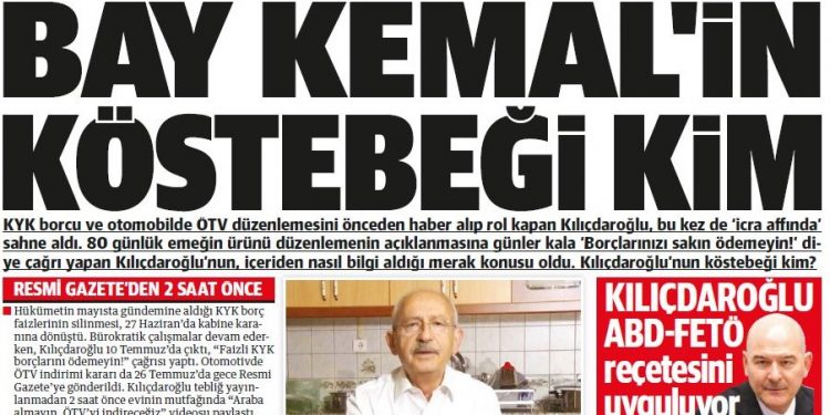 Yandaş medya, ‘köstebek’ arıyor: ‘Ağlak bir Saray da hiç çekilmiyor’