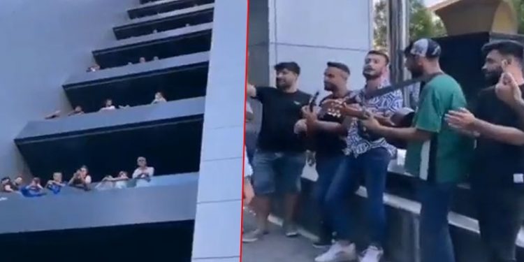 Zabıtaların Kürtçe şarkı engeline karşı sanatçılar, İBB önünde