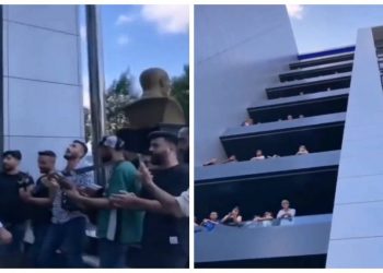 Zabıtanın engellediği Kürt müzisyenlerden İBB önünde şarkılı protesto