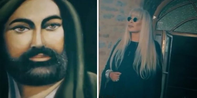 Zerrin Özer’den cemevinde klip
