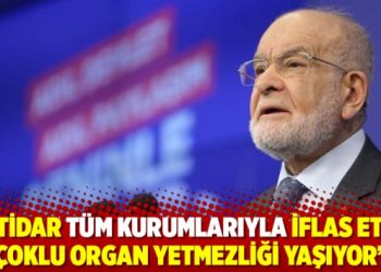 &lsquo;İktidar t&uuml;m kurumlarıyla iflas etti, &ccedil;oklu organ yetmezliği yaşıyor&rsquo;