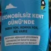 Yollar Bir Günlüğüne Yayaların ve Bisikletlerin