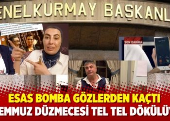 15 Temmuz D&uuml;zmece Darbesi tel tel d&ouml;k&uuml;l&uuml;yor...