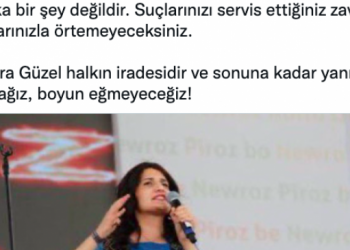 Semra Güzel’e uygulanan şiddete tepki: Kürtler size boyun eğmez