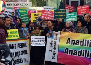 12 Eylül’de eş zamanlı ‘anadil’ açıklaması: Asimilasyonu durdurun