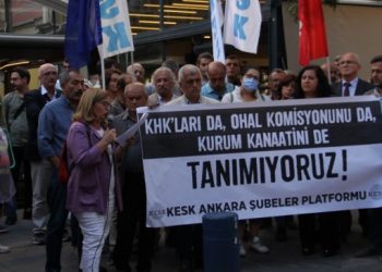 KESK Ankara: İhraçlar işlerine iade edilsin