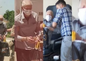Hastaneden çıkarılan Özkan kelepçeli halde cezaevine götürüldü