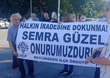 Semra Güzel’in tutuklanması İstanbul’da protesto edildi