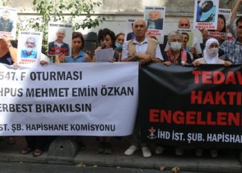 ‘Ağır hasta tutuklu Özkan, Yaşar ve Durmaz serbest bırakılsın’