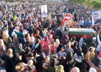Katledilen Adalet Bürosu Eşbaşkanları’na kitlesel tören