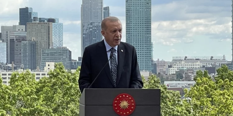 Erdoğan New York’ta Temaslarına Başladı