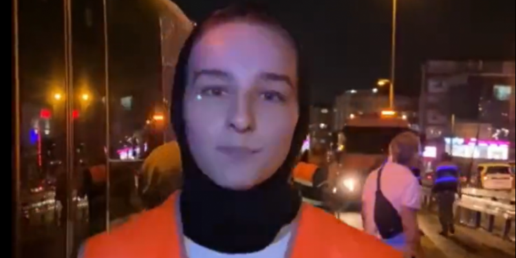 AKP Gençlik Kolları'ndan provokasyon: Avcılar'daki kaza yerine gittiler, 'binlerce yaralı sayısı belli olmayacak kadar ölü var' dediler