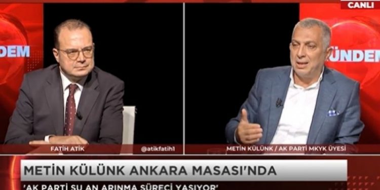 AKP'li Metin Külünk: Yolsuzluk iddiaları fırsat, AKP bu arınmayı yapmak zorunda
