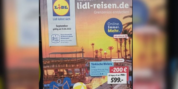 Alman ucuzluk marketi Lidl: Side tatili kısa sürede tükendi
