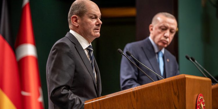 Almanya Başbakanı Scholz New York'ta Erdoğan ile görüşecek
