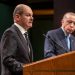 Almanya Başbakanı Scholz New York'ta Erdoğan ile görüşecek
