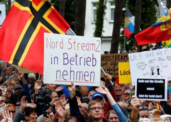 Almanya'da hayat pahalılığı protesto edildi