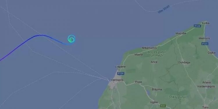 Almanya'ya giden özel uçak Baltık Denizi'ne düştü