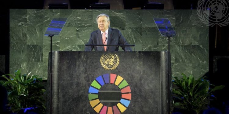 BM Genel Sekreteri Guterres: Birleşmiş Milletler Antlaşması ve temsil ettiği idealler tehlike altında