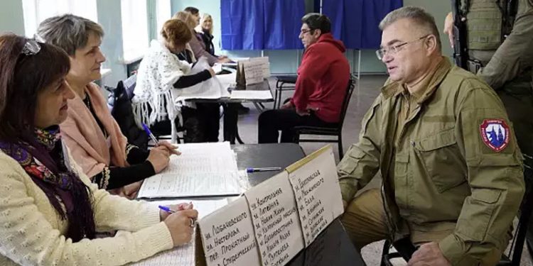 BM: Rusya'nın Ukrayna topraklarını ilhak etmek için yaptığı referandumlar yasa dışı