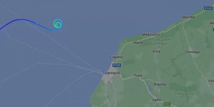 Baltık Denizi’nde bir uçak, gizemli bir şekilde düştü