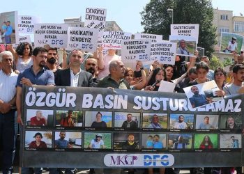 Basın meslek örgütleri, tutuklu 16 gazeteci için 5 kentte eylem yapacak