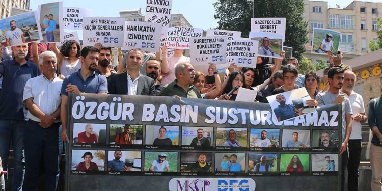 Basın meslek örgütleri, tutuklu 16 gazeteci için 5 kentte eylem yapacak