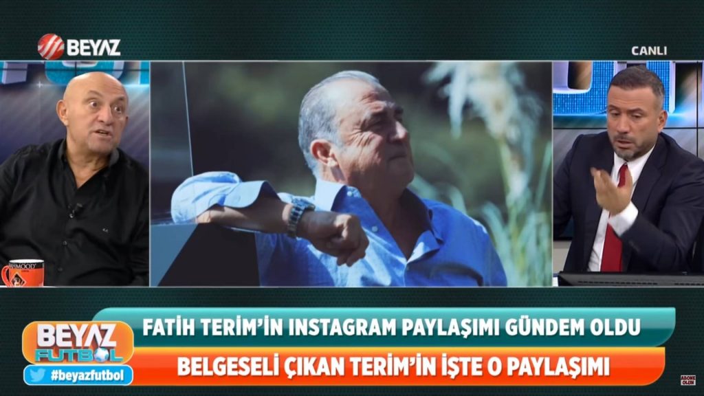 Beyaz TV’de “Terim” belgeseli tartışması: “Futbolculuk dönemindeki Hakan Şükür silinemez”