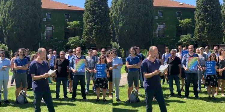 Boğaziçi Üniversitesi'nde Atatürk Enstitüsü’nün seçilmiş müdürünün görevden alınmasına tepki