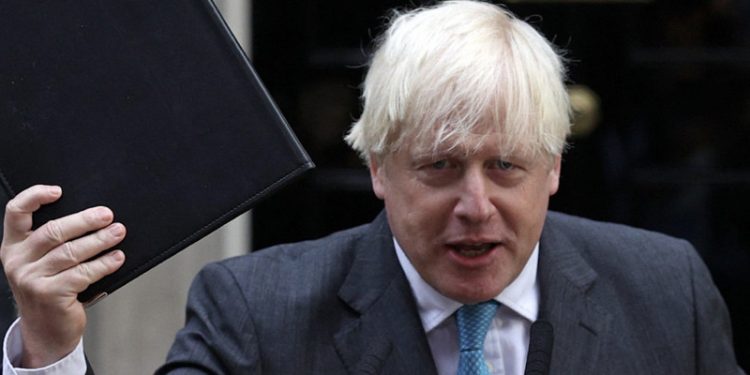 Boris Johnson, Downing Sokağı'na veda etti: Benden bu kadar millet