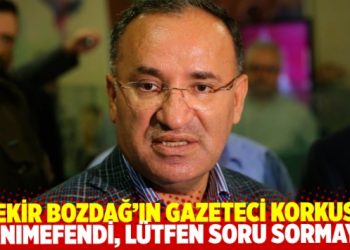 Bozdağ&rsquo;ın basın danışmanından gazeteciye: Hanımefendi, l&uuml;tfen soru sormayın