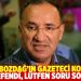 Bozdağ’ın basın danışmanından gazeteciye: Hanımefendi, lütfen soru sormayın