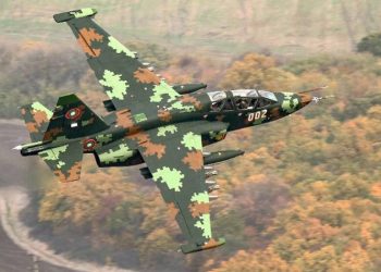 Bulgaristan’da Su-25 tipi savaş uçağı düştü