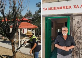 Cemevinin dilek ağacını yakan 2 kişi gözaltına alındı: ‘Canımız sıkıldı yaktık’