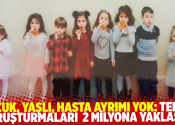 &Ccedil;ocuk, yaşlı, hasta ayrımı yok: Ter&ouml;r soruşturmaları sayısı 2 milyona yaklaştı