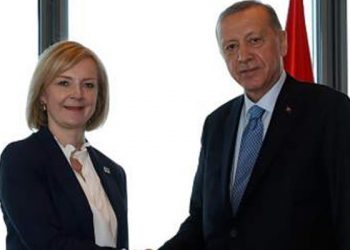 Cumhurbaşkanı Erdoğan, İngiltere Başbakanı Liz Truss ile görüştü