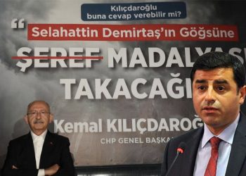 Demirtaş'tan Elazığ'daki afişler için uyarı: Provokasyondan çekinmiyorlar