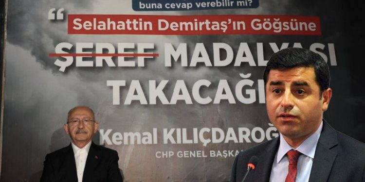 Demirtaş'tan Elazığ'daki afişler için uyarı: Provokasyondan çekinmiyorlar