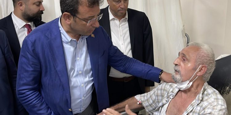Ekrem İmamoğlu, yaralıları ziyaret etti: İçtenlikle özür diliyorum