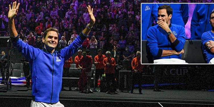 "Ekselansları" kortlardan son kez geçti; Roger Federer, tenise gözyaşlarıyla veda etti