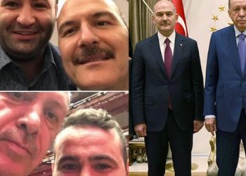 Erdoğan ve Soylu ile poz verdi, &ccedil;ok sayıda kişiyi tehdit etti