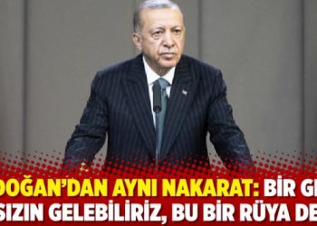 Erdoğan&rsquo;dan aynı nakarat: Bir gece ansızın gelebiliriz, bu bir r&uuml;ya değil