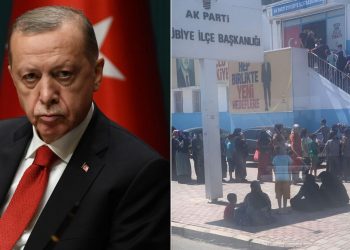 Erdoğan’ın mitingi kalabalık olsun diye 250 liralık hediye çeki dağıttılar