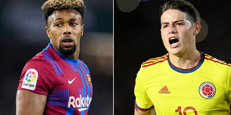 Galatasaray, Adama Traore ve James Rodriguez'in peşinde!