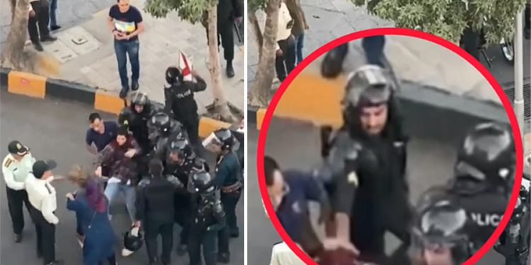 İran polisinden protestocu kadına ölümcül şiddet