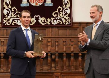 İspanya Kralı Felipe'den Nadal'a ödül